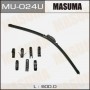 MU024U Бескаркасная щетка стеклоочистителя (600мм) MASUMA